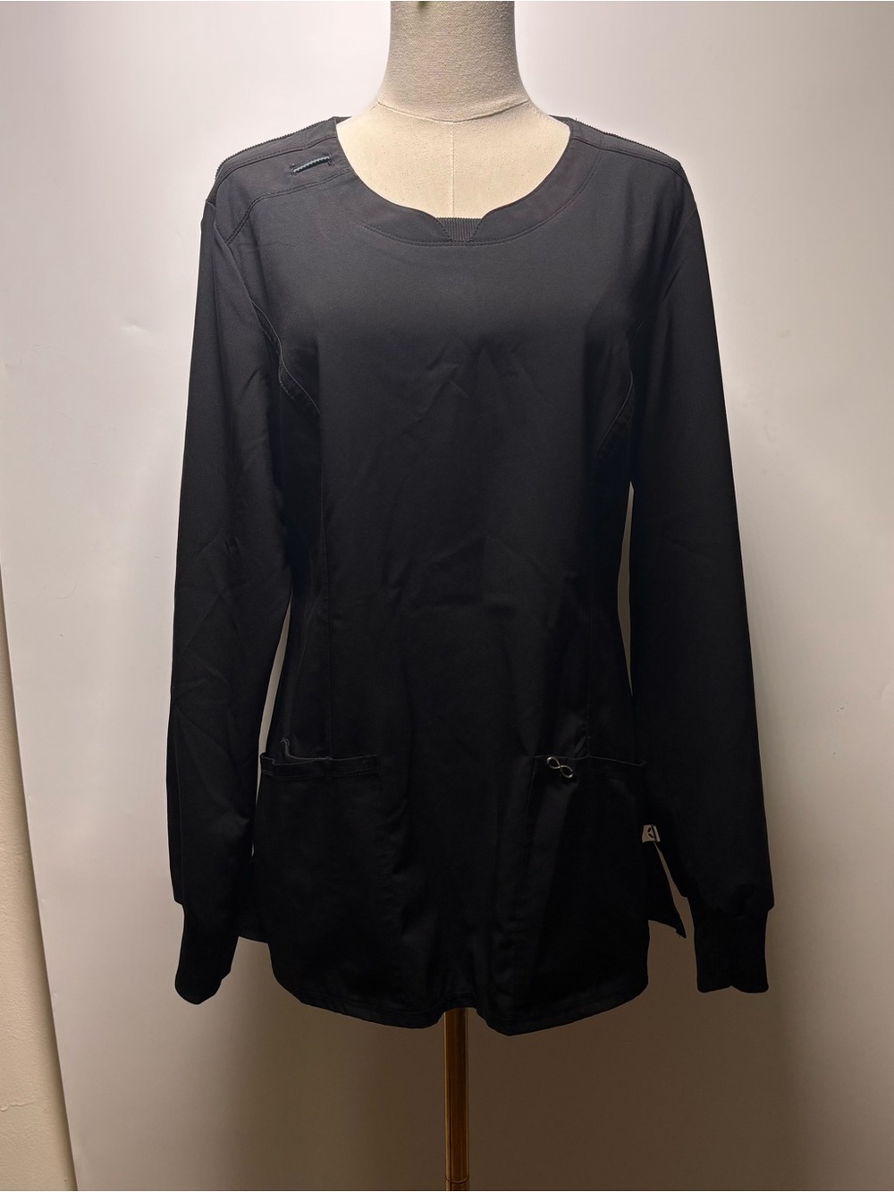 Cherokee Infinity Long Sleeve Scrub Top Size M